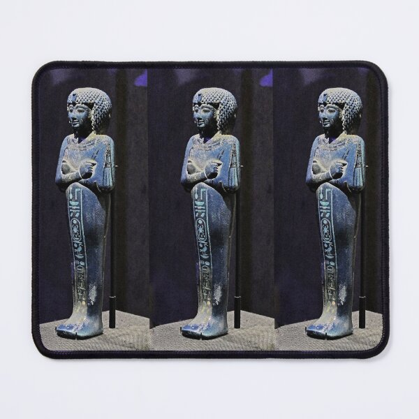 Item preview, Surveillant Chaouabti avec perruque courte de Toutânkhamon  par Okaio Créations  Olavia&Olao 2019 designed and sold by o.okaïo.