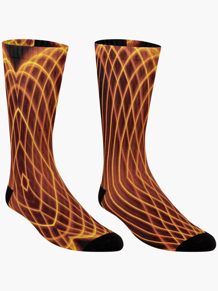 Thumbnail 3 of 5, Socks, Yellow Laser Lights designed and sold by RIGHTCHUS.