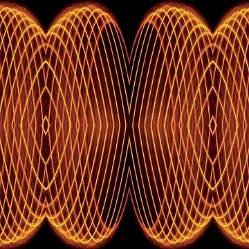 Artwork thumbnail, Yellow Laser Lights by RIGHTCHUS