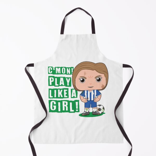 Item preview, C'mon! Play like a girl - kids soccer design designed and sold by essjaydesigns.