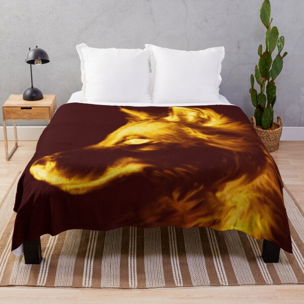 Item preview, The wolf on fire designed and sold by Karine Dupras.