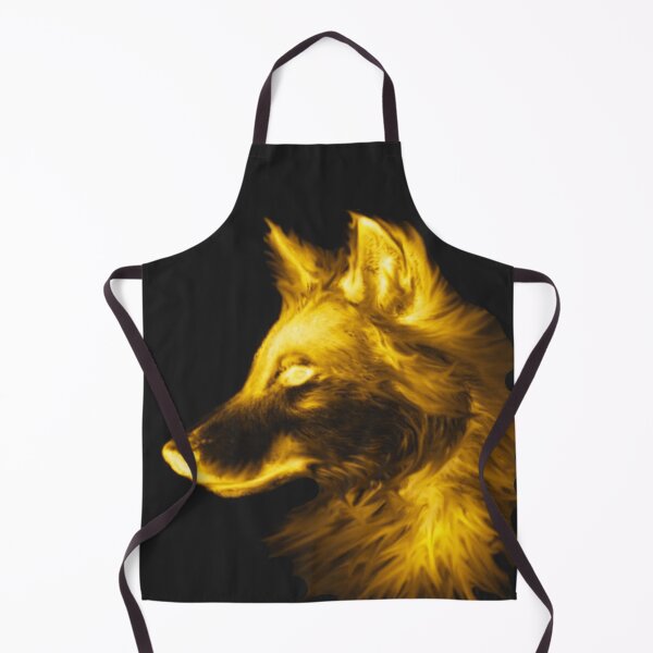 Item preview, The wolf on fire designed and sold by Karine Dupras.