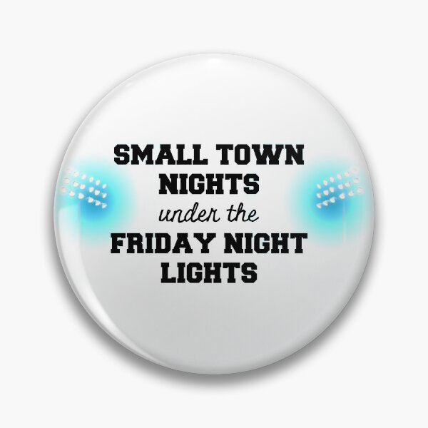 Item preview, Small Town Nights Under The Friday Night Lights designed and sold by Martini-Four.