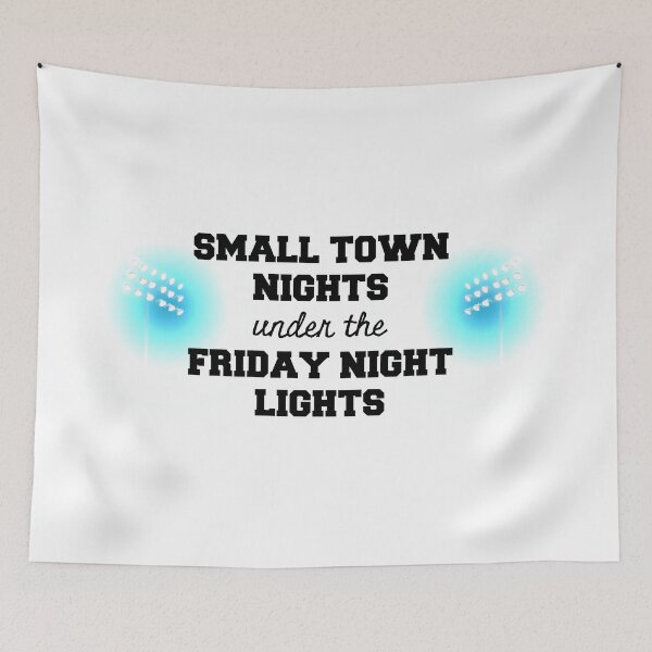 Item preview, Small Town Nights Under The Friday Night Lights designed and sold by Martini-Four.