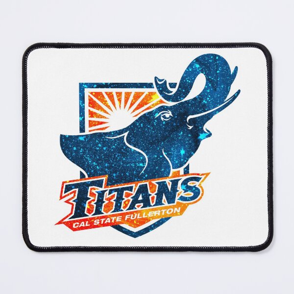 Item preview, Glitter Tuffy the Titan (California State University Fullerton) (3) designed and sold by ConceptualClub.