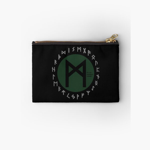 Item preview, Green Mannaz Elder Futhark Rune | Viking | Pagan Symbol designed and sold by Depic Spirit.