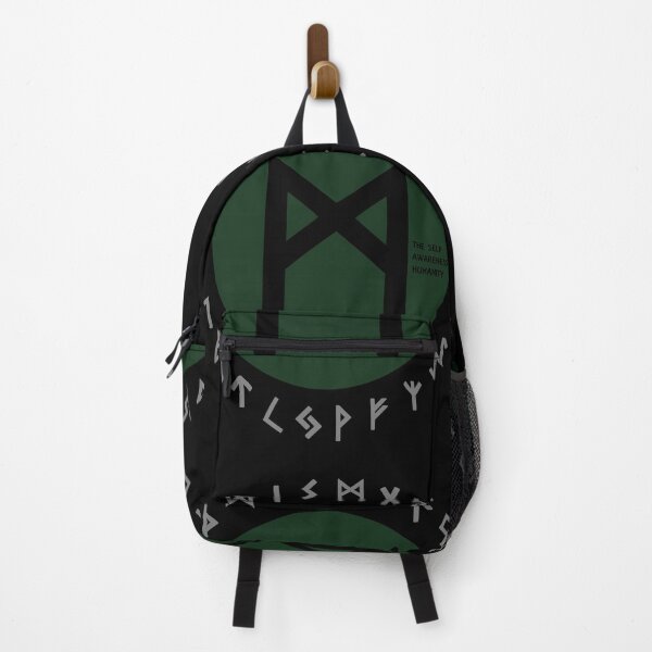 Item preview, Green Mannaz Elder Futhark Rune | Viking | Pagan Symbol designed and sold by Depic Spirit.