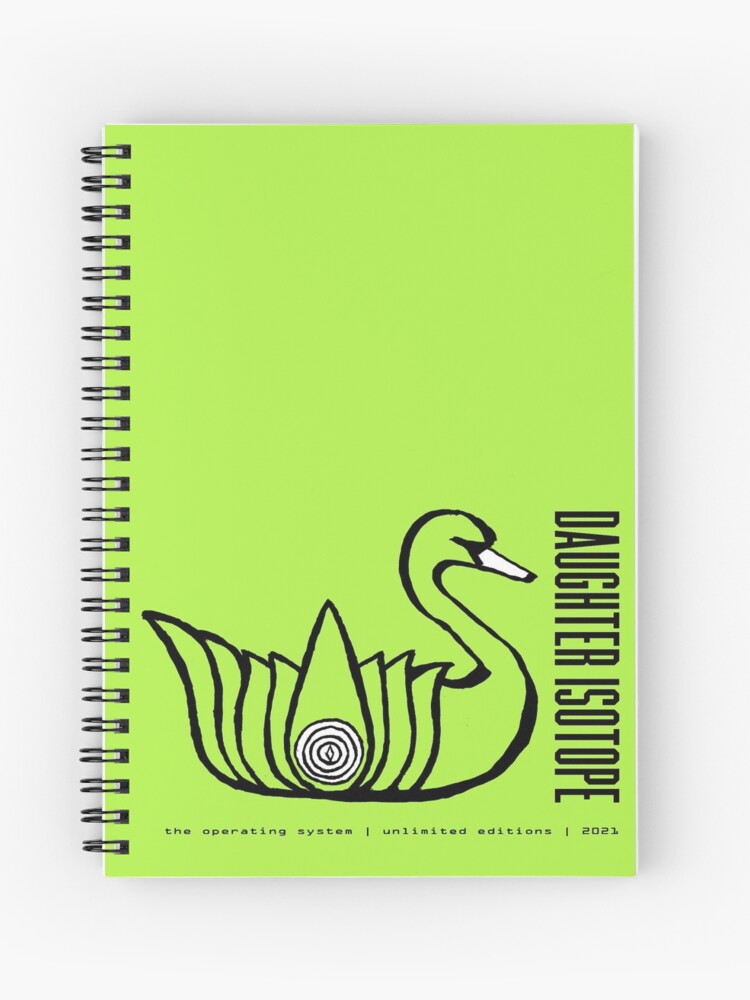 Thumbnail 1 of 3, Journal, Daughter Isotope - "Radioactive Swan" - 2021 designed and sold by theOSandLL.