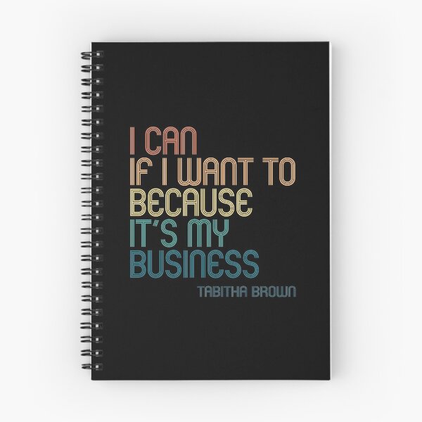 Item preview, I Can If I Want to Because It’s My Business - Tabitha Brown Quote - Retro Colors designed and sold by kindxinn.