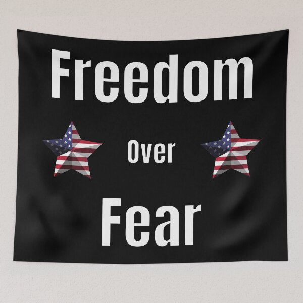 Item preview, Freedom Over Fear, Medical Freedom Stop the Mandates designed and sold by MamaSweetea.