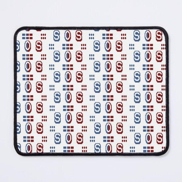 Item preview, SOS pattern white designed and sold by MoreLikeIt.