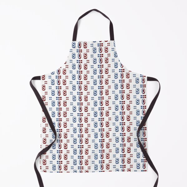 Item preview, SOS pattern white designed and sold by MoreLikeIt.