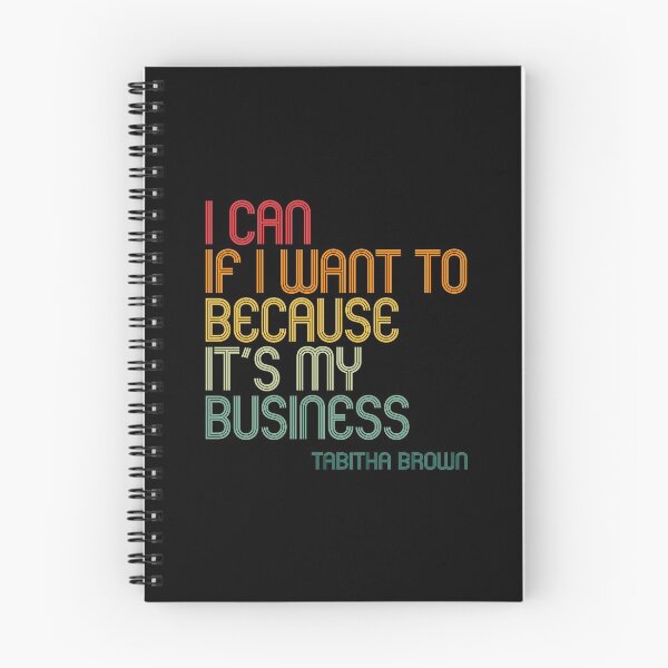 Item preview, I Can If I Want to Because It’s My Business - Tabitha Brown Quote - Retro Colors designed and sold by kindxinn.