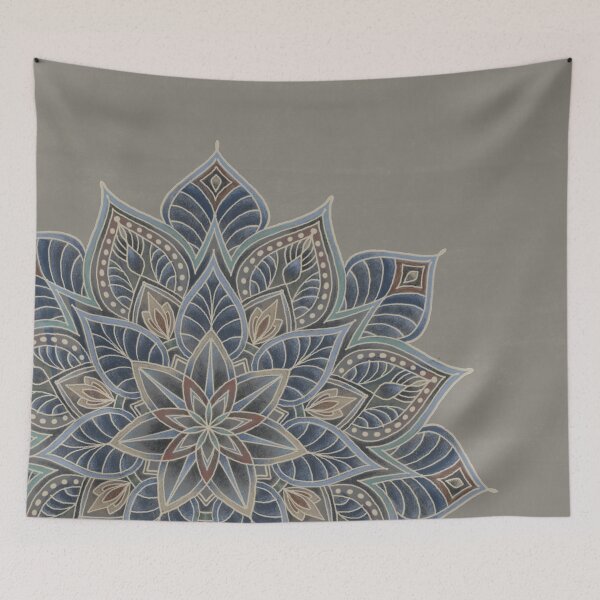 Item preview, Mandala - Gray Chalk designed and sold by DesignByMCA.