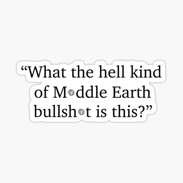Item preview, "What the......M*ddle Earth....."   Bettina designed and sold by ChandelleLaVaun.