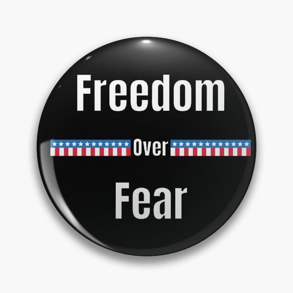 Item preview, Freedom Over Fear, Medical Freedom Stop the Mandates designed and sold by MamaSweetea.