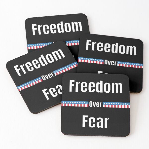 Item preview, Freedom Over Fear, Medical Freedom Stop the Mandates designed and sold by MamaSweetea.