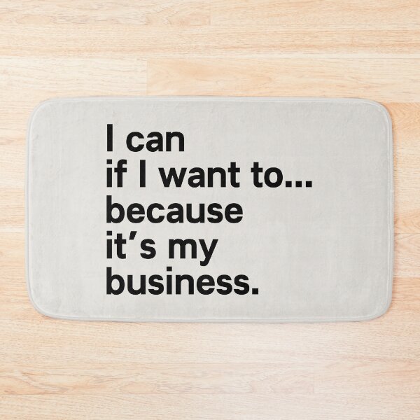 Item preview, I Can If I Want to Because It’s My Business - Tabitha Brown Quote designed and sold by kindxinn.