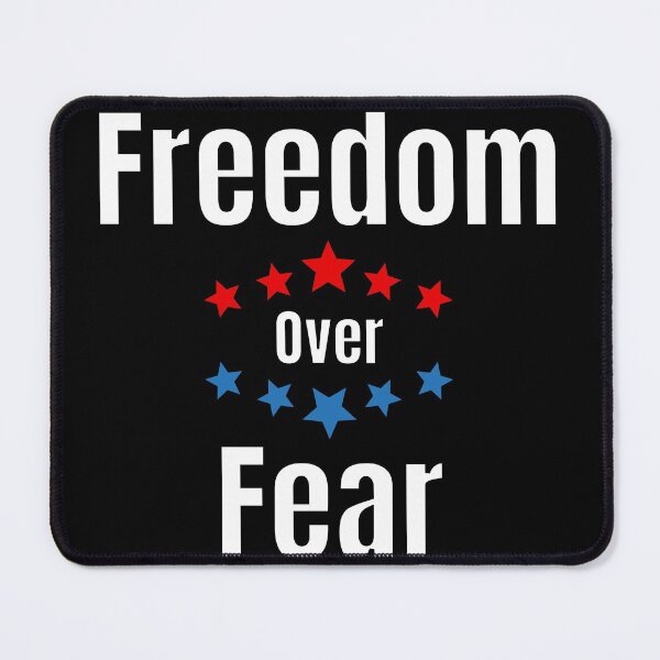 Item preview, Freedom Over Fear, Medical Freedom Stop the Mandates designed and sold by MamaSweetea.