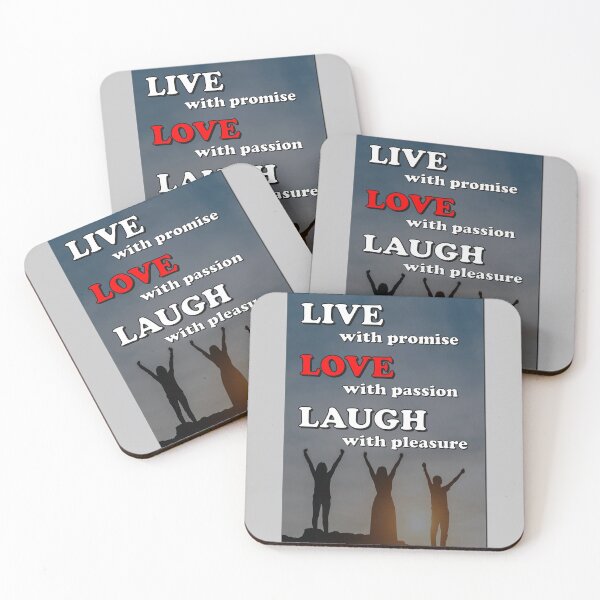 Item preview, Live Love Laugh, quote phrase saying designed and sold by StudioKokor.