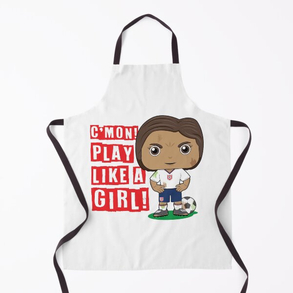 Item preview, C'mon! Play like a girl - kids soccer design designed and sold by essjaydesigns.