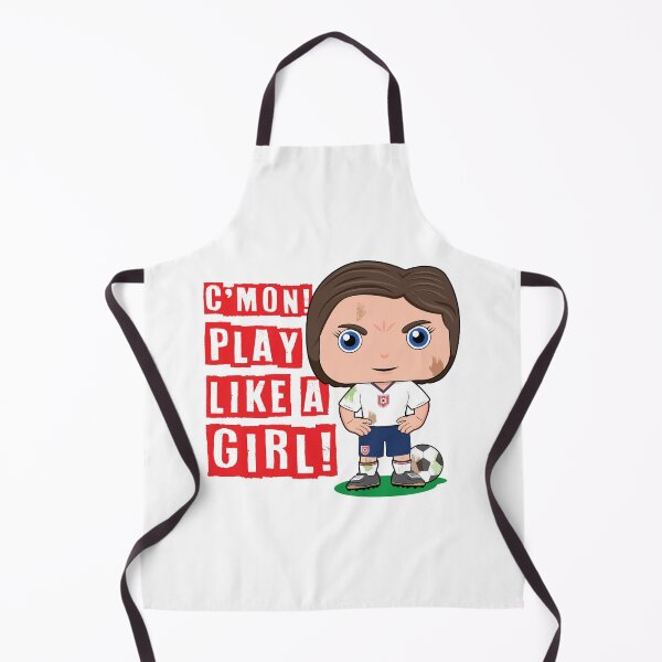 Item preview, C'mon! Play like a girl - kids soccer design designed and sold by essjaydesigns.