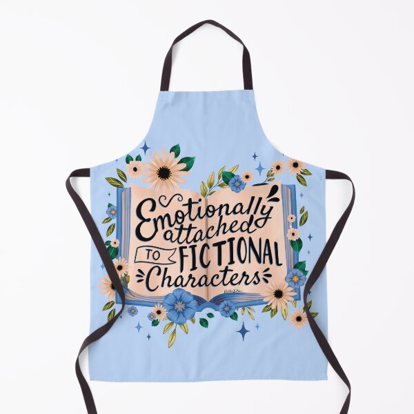 Item preview, Emotionally Attached to Fictional Characters Book Lover Gift Idea Sticker designed and sold by GlowinUp Shop.