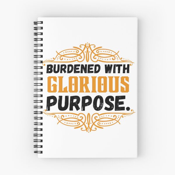 Item preview, Burdened With Glorious Purpose designed and sold by ronaldsonou.