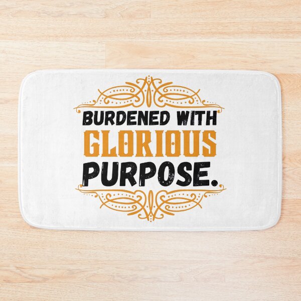 Item preview, Burdened With Glorious Purpose designed and sold by ronaldsonou.