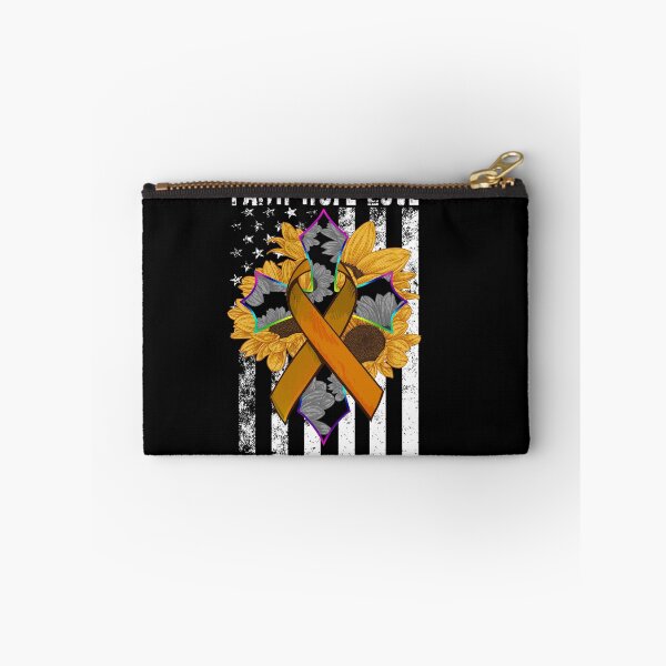 Item preview, Sunflower Faith Hope Love Cross and Flag ADHD Awareness designed and sold by largellie.