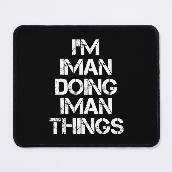 Item preview, Iman Name T Shirt - I'm Iman Doing Iman Things Name Gift Item Tee designed and sold by hinettiker.