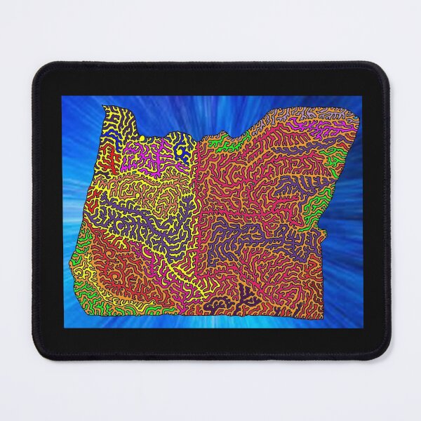 Item preview, Oregon State - Pop art style with vector background designed and sold by Maxwell Nightser.