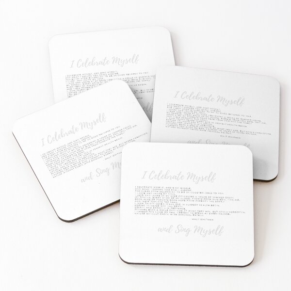 Item preview, Song of Myself Excerpt by Walt Whitman designed and sold by Christie Olstad.