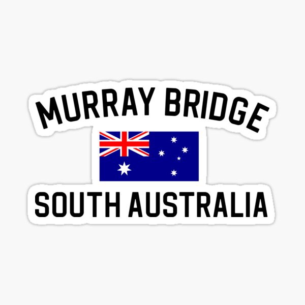 Item preview, Murray Bridge South Australia Sticker Murray Bridge Australia Sticker designed and sold by kmcollectible.