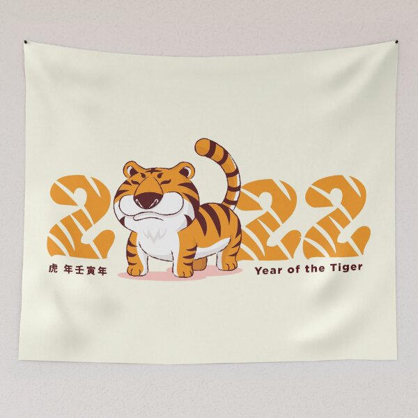 Item preview, Happy New Year Of The Tiger Chinese Zodiac Tiger 2022 designed and sold by HolidayT-Shirts.