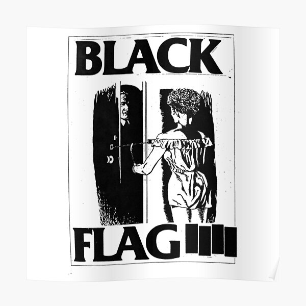 Black flag Poster