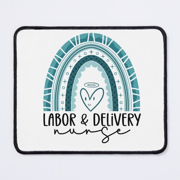 Item preview, Labor and delivery nurse Rainbow | L and D Nurse Cute blue Rainbow | Gifts for Labor+Delivery nurse designed and sold by Violet Treasures.