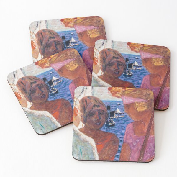 Item preview, Conversation in Arcachon (1926-1930) painting by Pierre Bonnard designed and sold by Designedbysm.