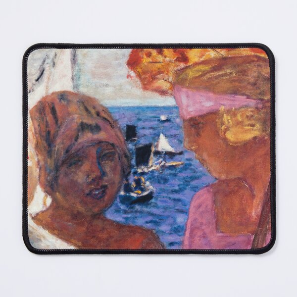 Item preview, Conversation in Arcachon (1926-1930) painting by Pierre Bonnard designed and sold by Designedbysm.