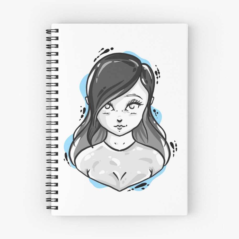 Vista previa del artículo con la obra «Cuaderno de espiral», diseñado y vendido por micheldm.