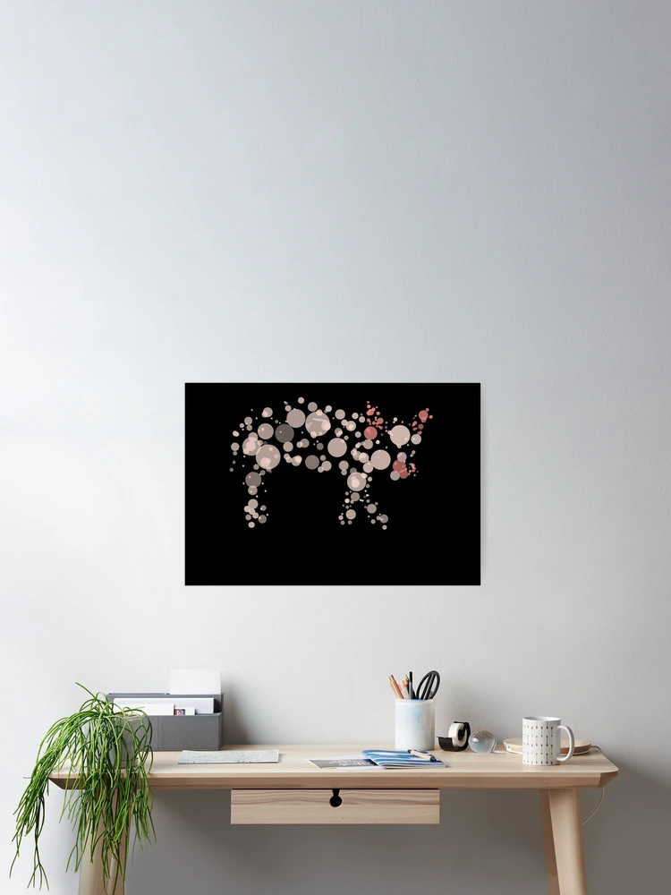 Thumbnail 2 of 3, Poster, Splotchy Pig designed and sold by Rjcham.