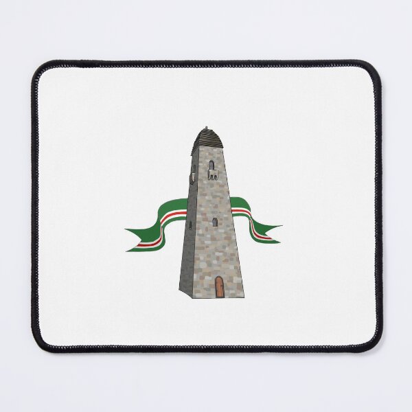 Item preview, chechen tower flag designed and sold by LauraStrijder.