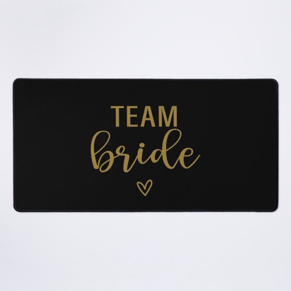 Item preview, Team Bride Team Wedding Hen Party Inspiration Joy Mood Gold designed and sold by DesignByHeartUK.