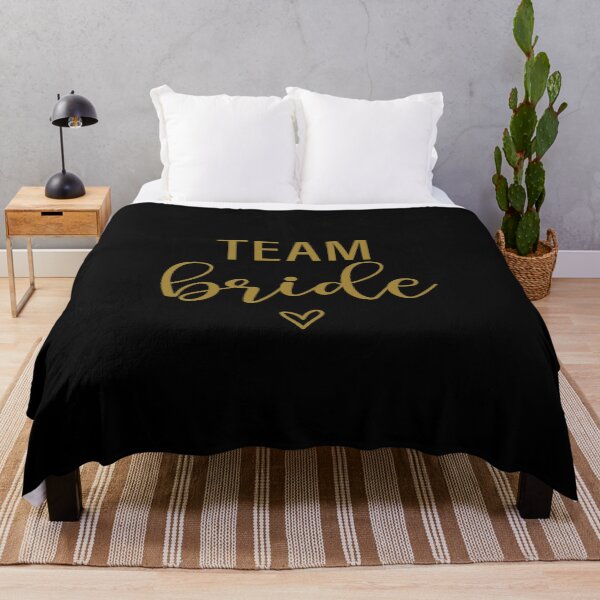 Item preview, Team  Bride Team Wedding Hen Party Inspiration Joy Mood Gold designed and sold by DesignByHeartUK.