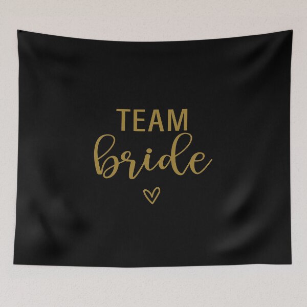 Item preview, Team  Bride Team Wedding Hen Party Inspiration Joy Mood Gold designed and sold by DesignByHeartUK.