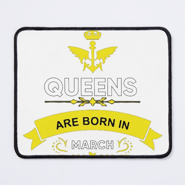 Item preview, Queens Are Born In March designed and sold by mouad naouiri.