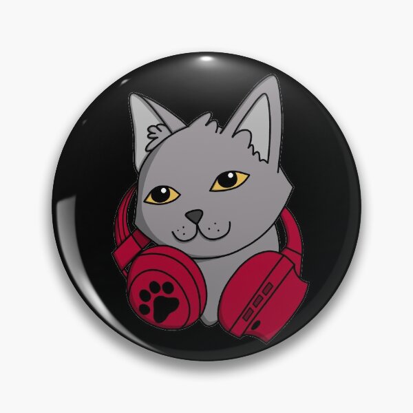 Item preview, British Shorthair Cat's Headphones designed and sold by palaco210.