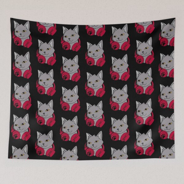 Item preview, British Shorthair Cat's Headphones designed and sold by palaco210.
