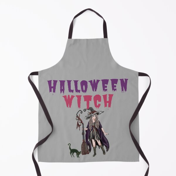 Item preview, Halloween Witch and Her Cat -Some day you have to put on the Hat-Funny Halloween Witch designed and sold by Red-ElYoubi.