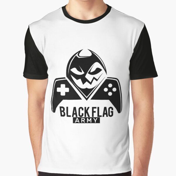 Black army Graphic T-Shirt